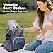 KeaBabies Portable Diaper Changing Pad - Large Waterproof Baby Changing Mat, Compact Travel Diaper Clutch, Functional Pockets Fit Newborn Essentials, Wipeable & Padded Baby Changer (Gray Mod)