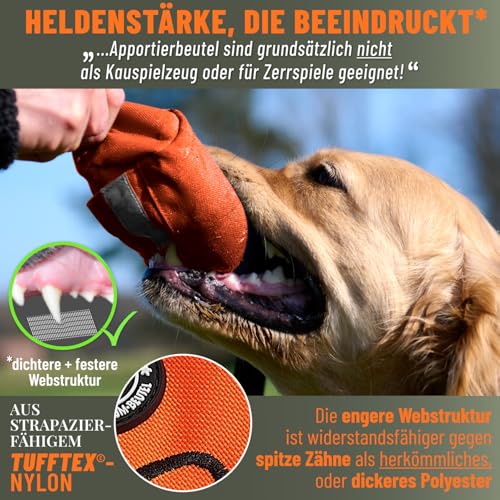 GIZZY® DAS ORIGINAL I Futterdummy Hunde I Robuster Hunde Futterbeutel für alle Rassen I Dummy Hundetraining mit Leckerlies - Die Erziehungshilfe für Hunde I Futterbeutel Hundetraining - Hunde Zubehör