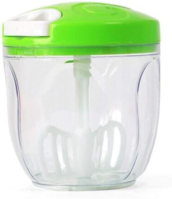 Manual Food Chopper 1000 Ml Powerful Easy Pull Upgraded Hand Held