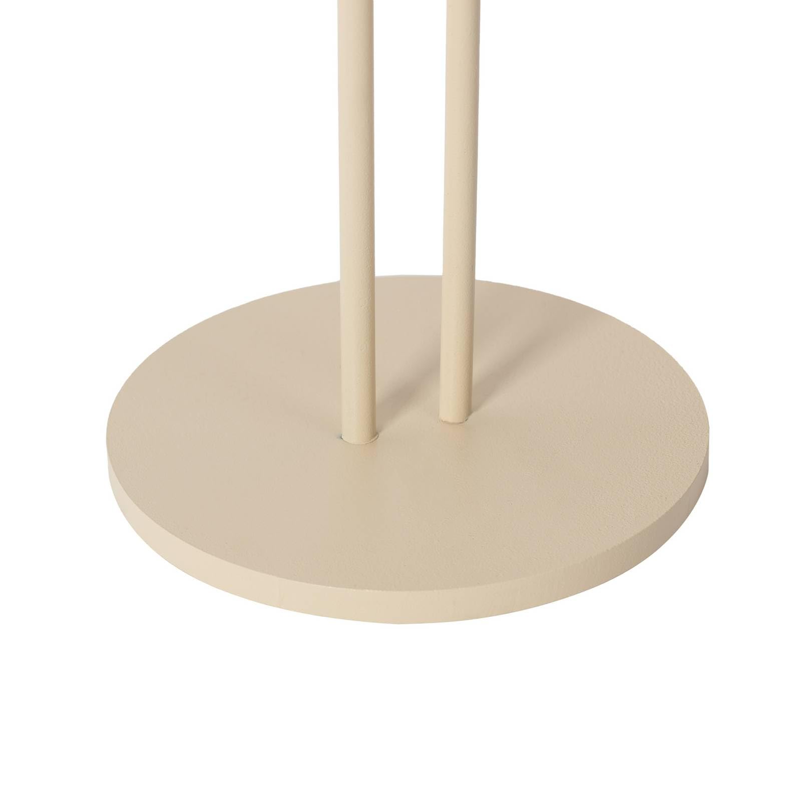 Lindby LED Janea dimmbar (spritzwassergeschützt (Modern) in Creme aus Metall (1 flammig,)