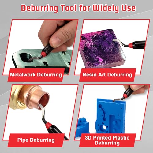 DOMINOX Pipe Cutter, 64mm (2 1/2'' O.D.) +26mm+Deburring Tool (3 Set), Professional Cutting PEX, PVC and PPR Pipe, SK5 Blade and Aluminum Alloy Body, One-Hand Rapid Cutting Tool for The Pipe 4 DOMINOX Pipe Cutter, 64mm (2 1/2'' O.D.) +26mm+Deburring Tool (3 Set), Professional Cutting PEX, PVC and PPR Pipe, SK5 Blade and Aluminum Alloy Body, One-Hand Rapid Cutting Tool for The Pipe - Image 4