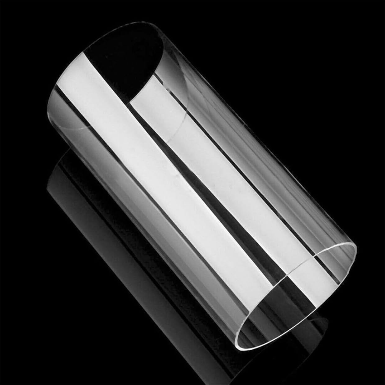 Tubi Rotondi, Diametro Esterno 100 mm, Diametro Interno 94 mm, Lunghezza 200 mm, Tubo Acrilico Trasparente for La Costruzione Di Lampade, 1 Pezzo