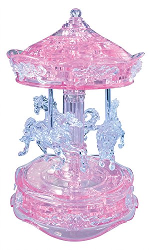 Original 3D Crystal Puzzle - Deluxe Carousel by Bepuzzled
