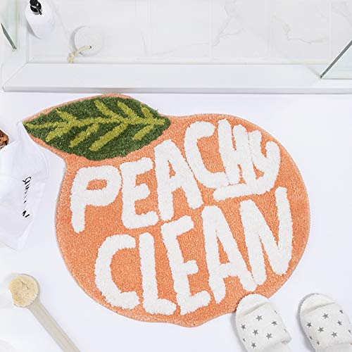 Bath Rugs Non-Slip Ins Girl Heart Cartoon Cute Pad Home Bathroom Door Absorbwater