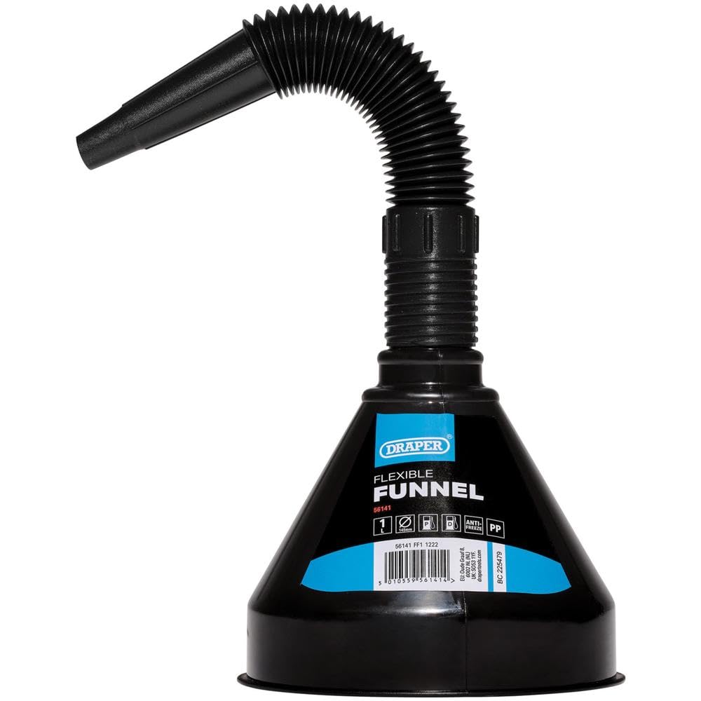 Draper 56141 Entonnoir Flexible, Bleu
