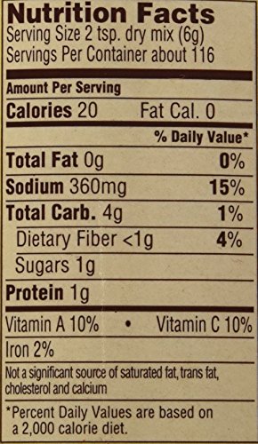 Spice Islands Premium Taco Seasoning With Chipotle Cocoa Powder And Corn Meal, 24.5 Ounce #TOP2