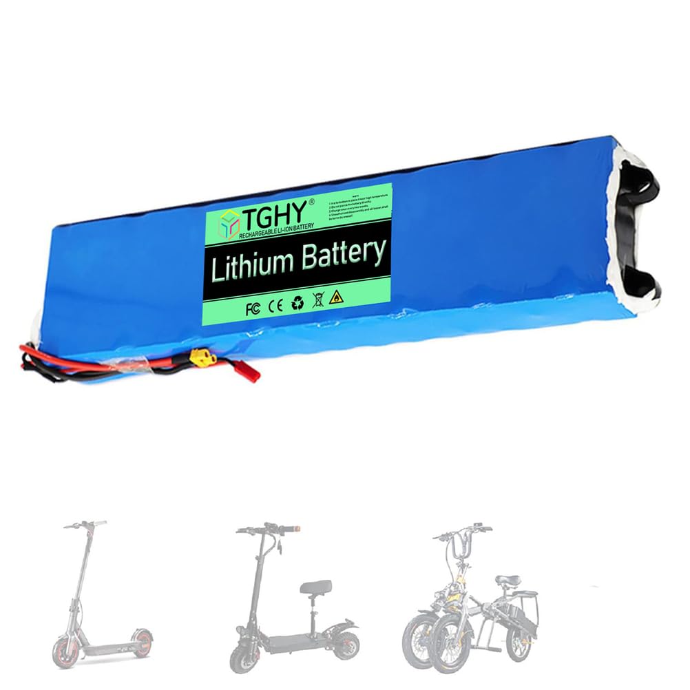 TGHY Batería de Repuesto para Patinete eléctrico, 36 V, 6,6 Ah, 7,8 Ah, 9 Ah, Paquete de batería de Iones de Litio extraíble para patinetas de 324 W, Accesorio de Repuesto,36v 6.6ah