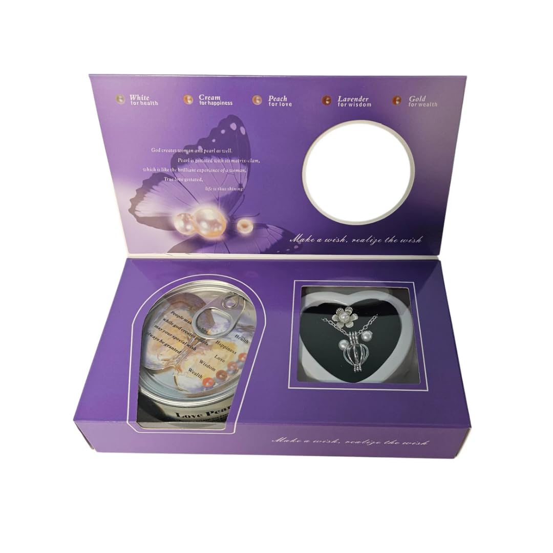 Love Pearl Wish Gift Kit with Pendant Necklace Earrings Ring for Women & Girls | Surprise Jewelry Gift Box | Romantic Gift for Birthday Anniversary Valentine | Unique Gift Set-image-31