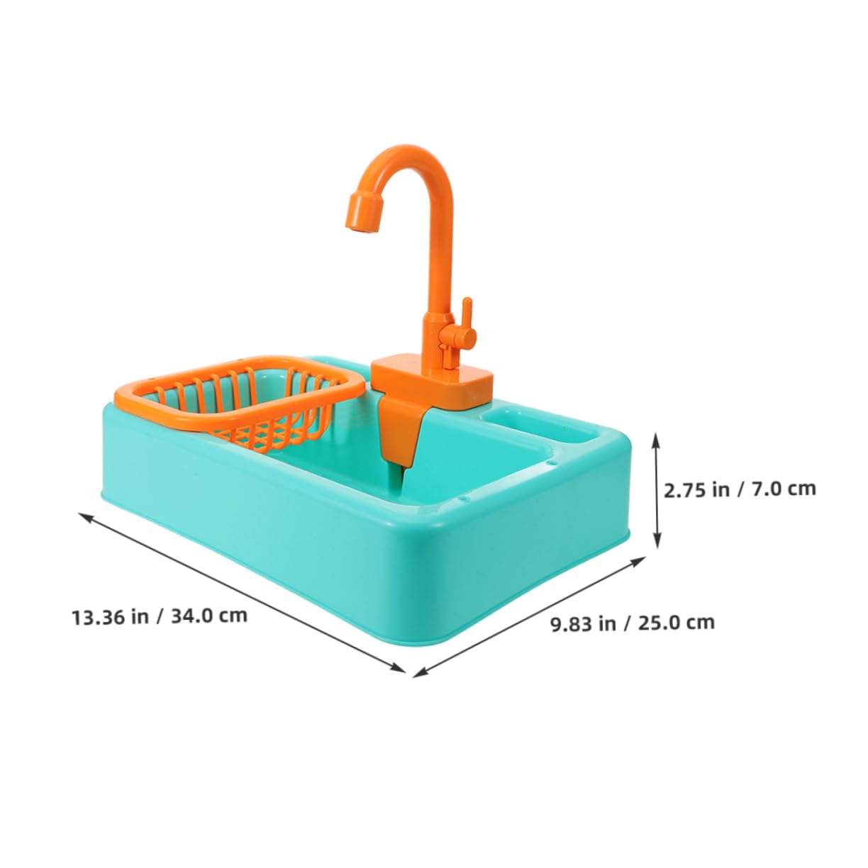 FONDOTIN 2pcs Tub Toy Parrot Shower Box Bird Bathing Tub Auto Water Circulation Plastic