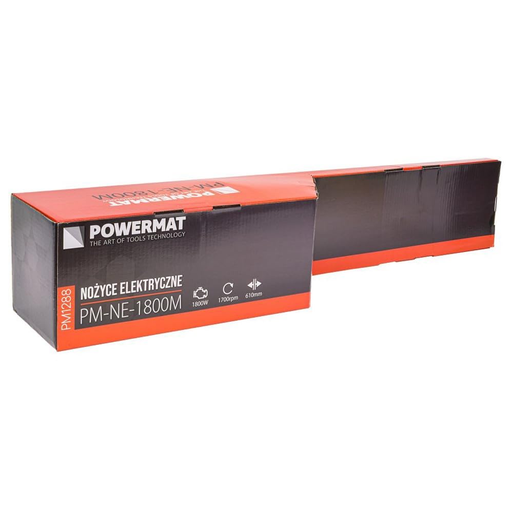 Taille-haie électrique 1800W en Acier Lame 61 cm poignée rotative et protège Lame