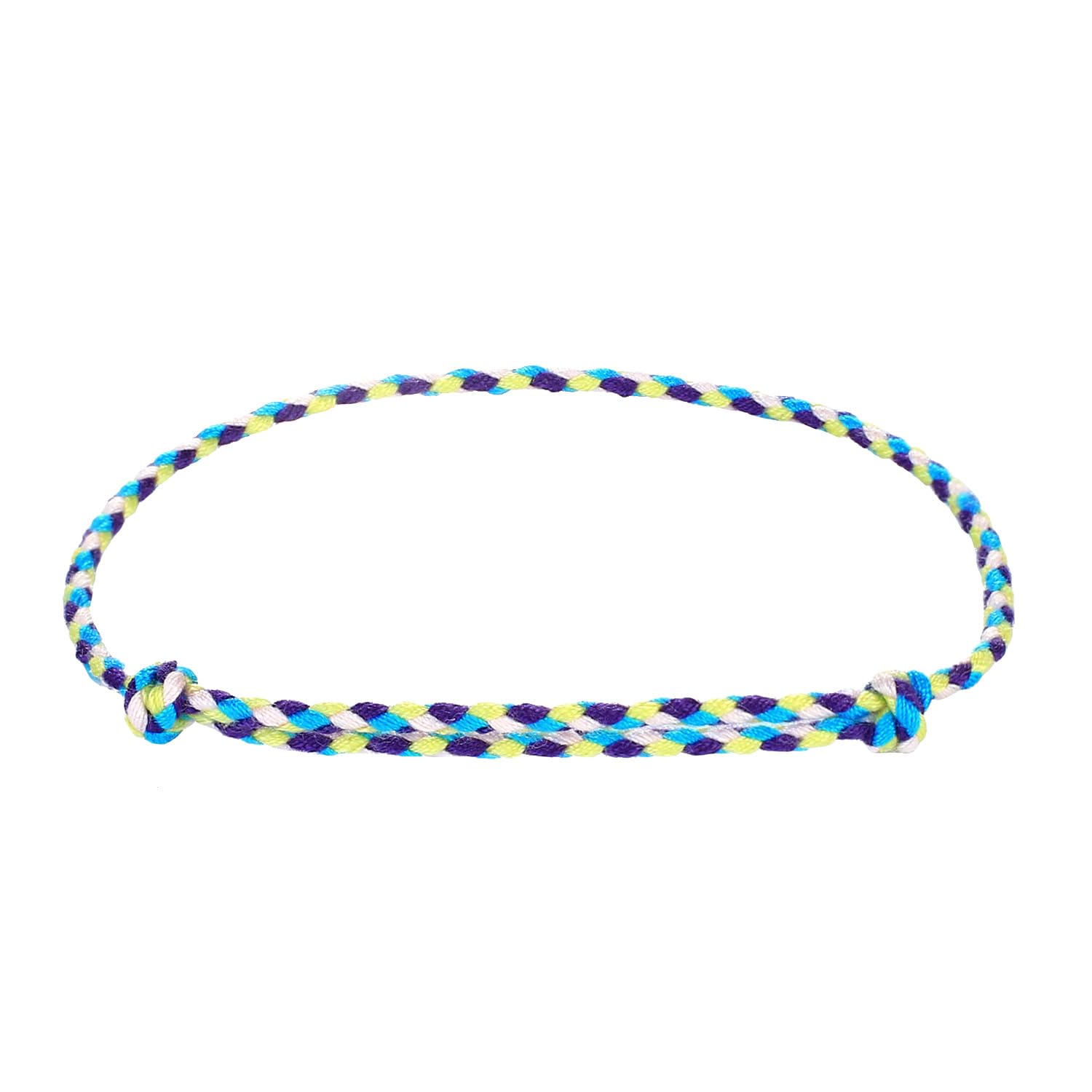 C·QUAN CHI Woven Strand Bracelet for Women String Sead Beaded Wax Rope Braided Adjustable Bracelet Handmade