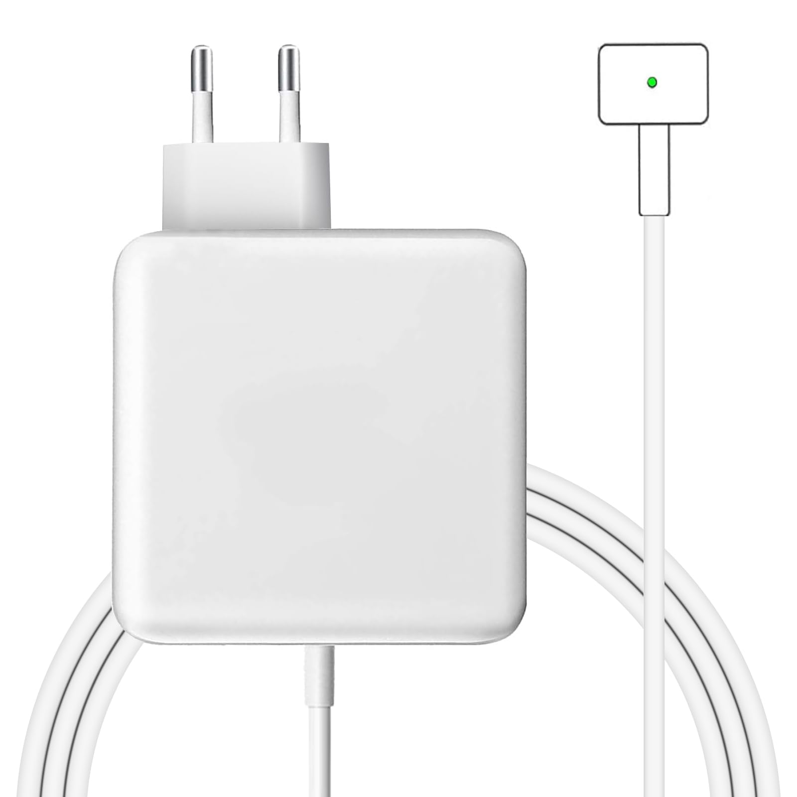 Mac Book Pro Air Ladekabel, 85 W T-Tip Remplacement MacBook Ladegerät Magnetisch Netzteil mit Mac Book Pro 13" & 15" 17" Zoll (-Mitte 2012~2017) Modell A1424 A1398 A1425 A1502