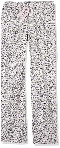 Image of Amazon Essentials Women's Cotton Pajama Pants, Breathable Poplin Sleep Pant with Drawstring Elastic Waist
