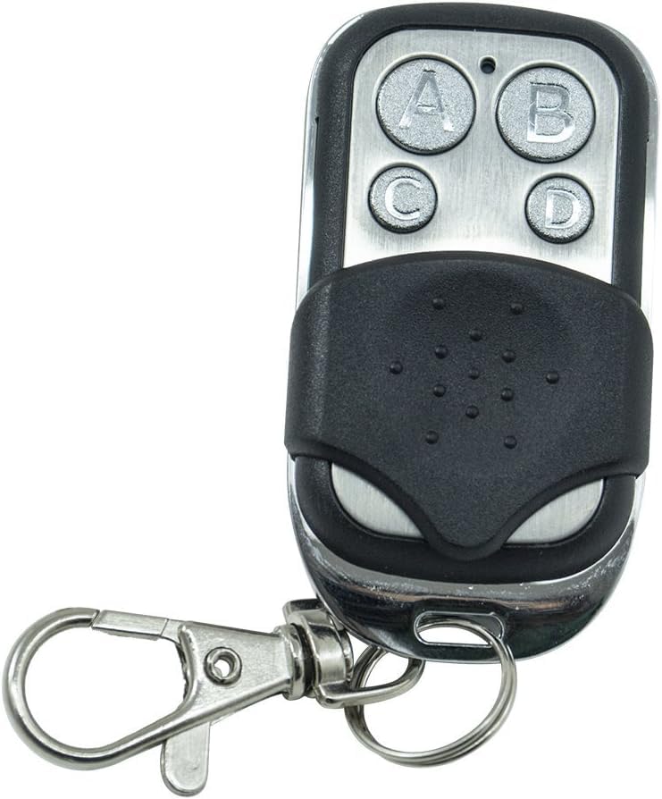 SQUADO Universal Remote Control for Automatic Gate Frequency 433.92 MHz Fixed Code, grey - Image 2