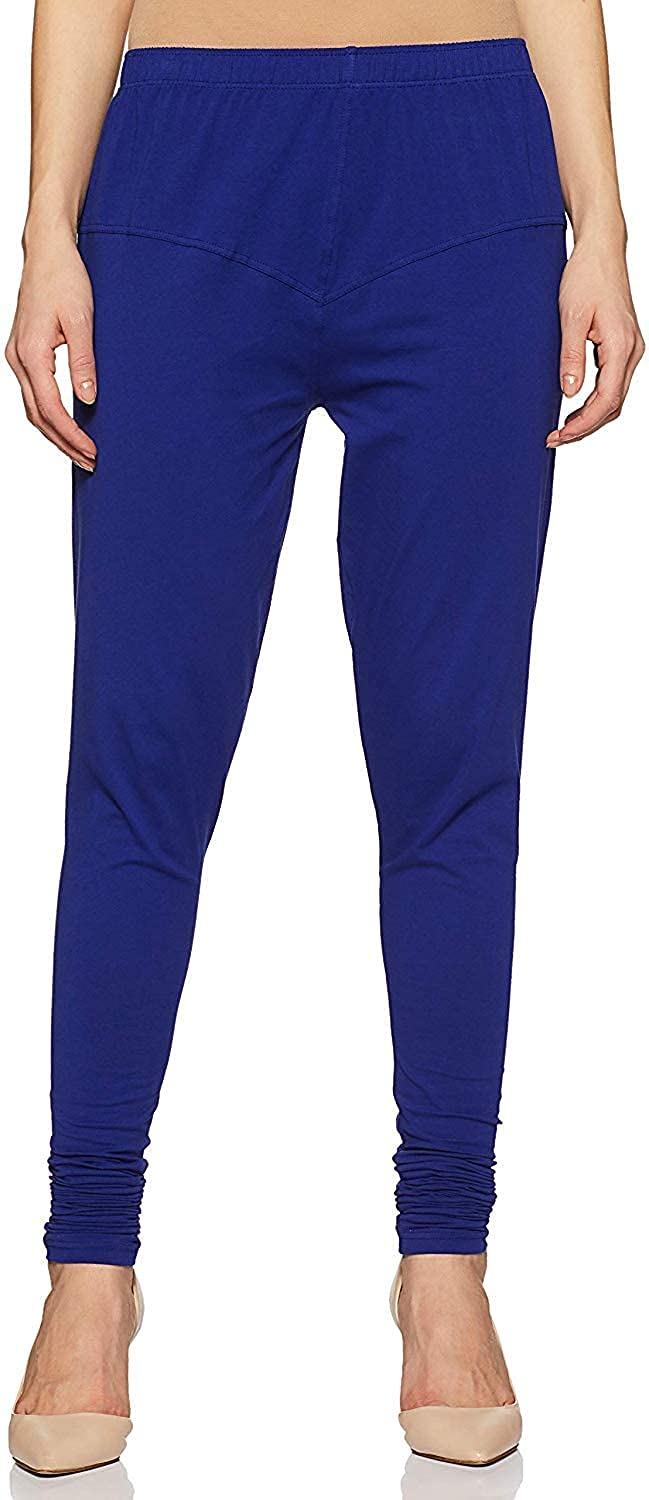 KBNBJ Women's Cotton Lycra Plus Size Full Length Churidar Leggings Suitable for Daily Casual Use