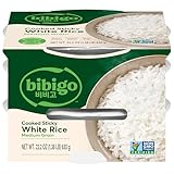 Bibigo Korean Sticky White Rice, Microwavable, Zero Trans Fat, 7.4 Ounce (Pack...