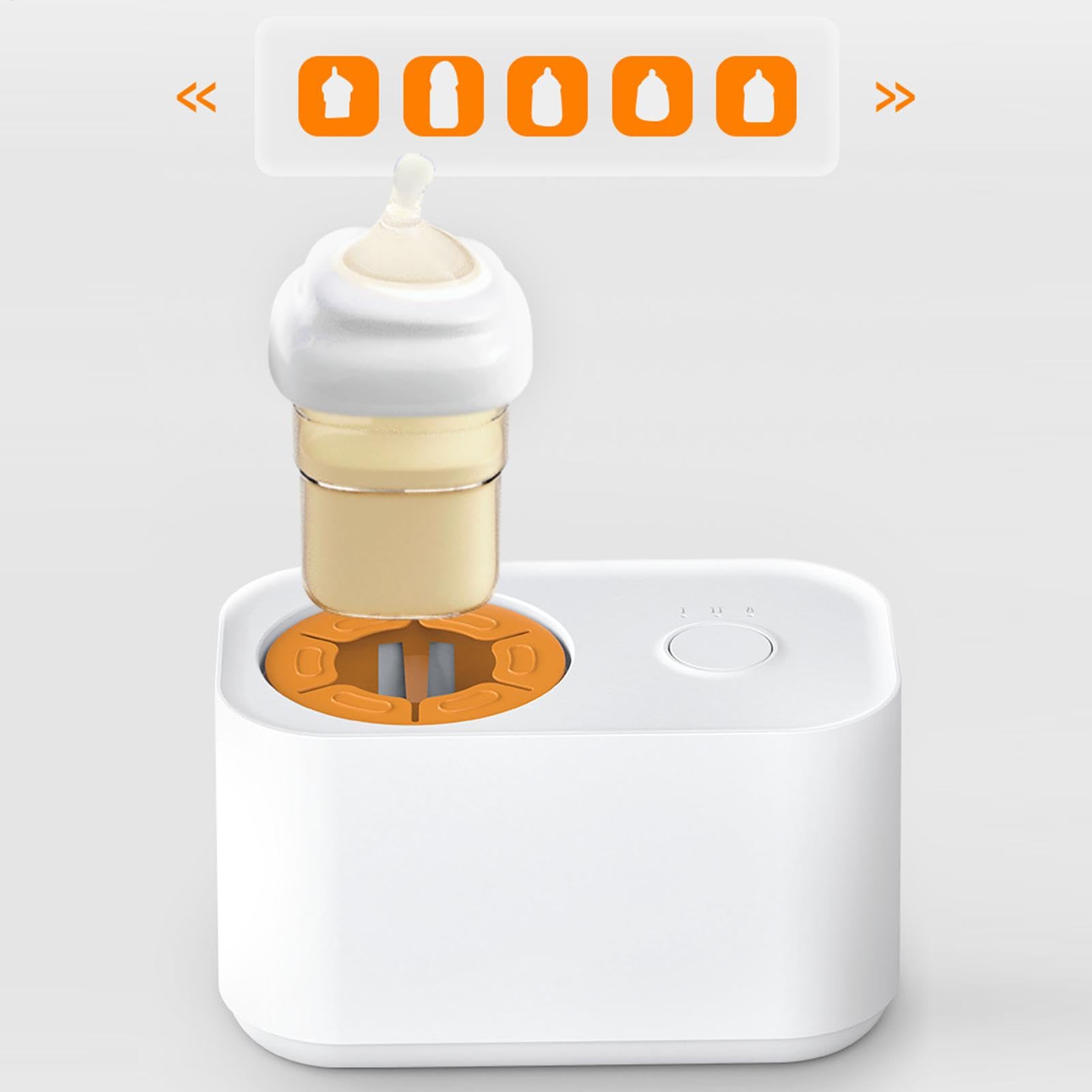 Scolapasta per il latte per bambini frullatore formule temperatura costante 2 in 1 macchina portatile ricarica USB