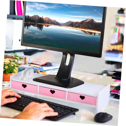Organisation du bureau et gain de place avec le support écran PC blanc CRAFTHROU