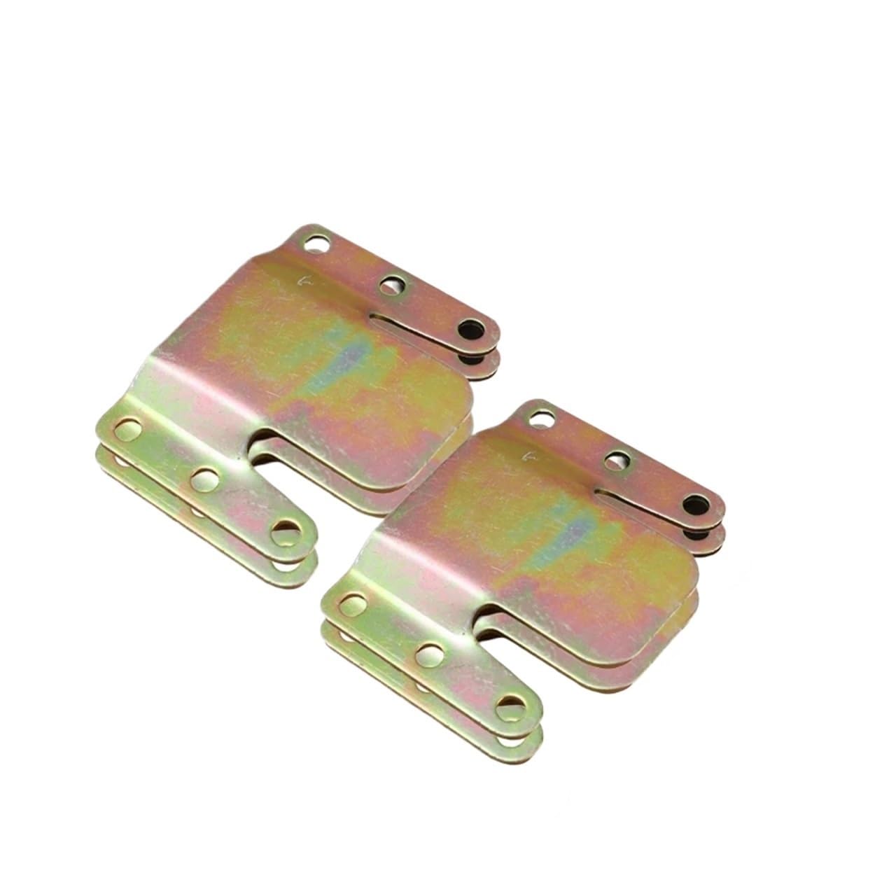 Embedded Bracket Universal Metal Connectors Flush-Mounted Picture Frame Sectional Interlocking Furniture Brackets Couch Connector Sofa Linker for Home(Color1-4pcs)
