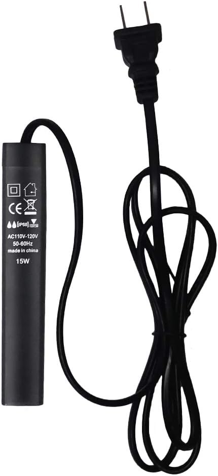 GOOBAT Mini Betta Heater for Aquariums, Submersible Heater for Betta Tanks Up to 10 Gallons
