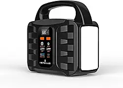 Gerador de Energia Solar Portatil, Bateria 100Wh, Pico de 150W,Estação de Energia para Camping, Falta de Energia (220, Volts)