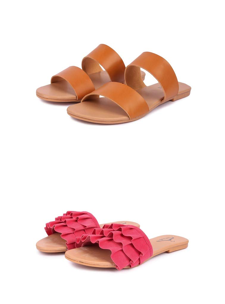 brauch Combo Pack of 2 Slipper/Flip Flops/Slides for Women strap flats & frock (B08Z4DMB7V) Amazon Price History, Amazon Price Tracker