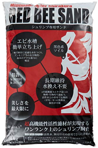 ミニマブリーダーシラクラ レッドビーサンド 4kg