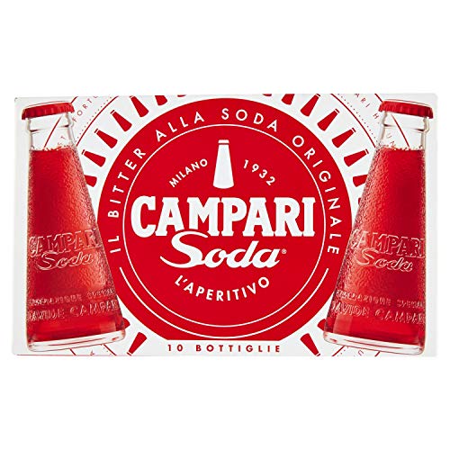 Campari Aperitivi alcolici, Pacco da 10 x 9,8 cl