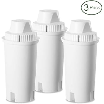 Amazon Com Eco4us Alkaline Water Pitcher Replacement Filters 3 Pack Brita Replacement Filters Mavea Replacement Filters Water Pitcher Filters Home Improvement