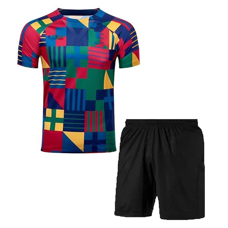RJMPortugal Football Pre Match Jersey Set 2023/24 (Kids,Boys,Men)