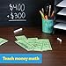 LEARNING ADVANTAGE One Hundred Dollar Play Bills - Set of 50 $100 Paper Bills - Designed and Sized Like Real US Currency - Teach Currency, Counting and Math with Play Money