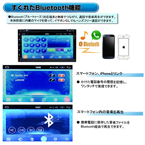 Amazon | WOWAUTO 7インチAndroid9.0プレイヤー+2x2フルセグ