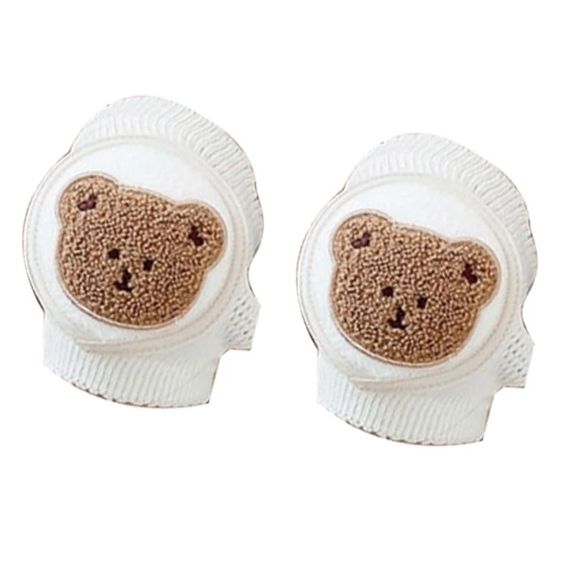 Airshi Baby Crawling Protectors, Thin Protective Pure Cotton Baby Knee Pads Slip Resistance for Toddlers for Infants (#3)