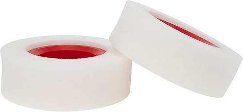 Llanta interior de 1.9 pulgadasespuma de doble etapa de goma más suave insertos de 4.724 in para SCX10 YK 110 18 RC Crawler Car 2 piezas (rojo, 1.9