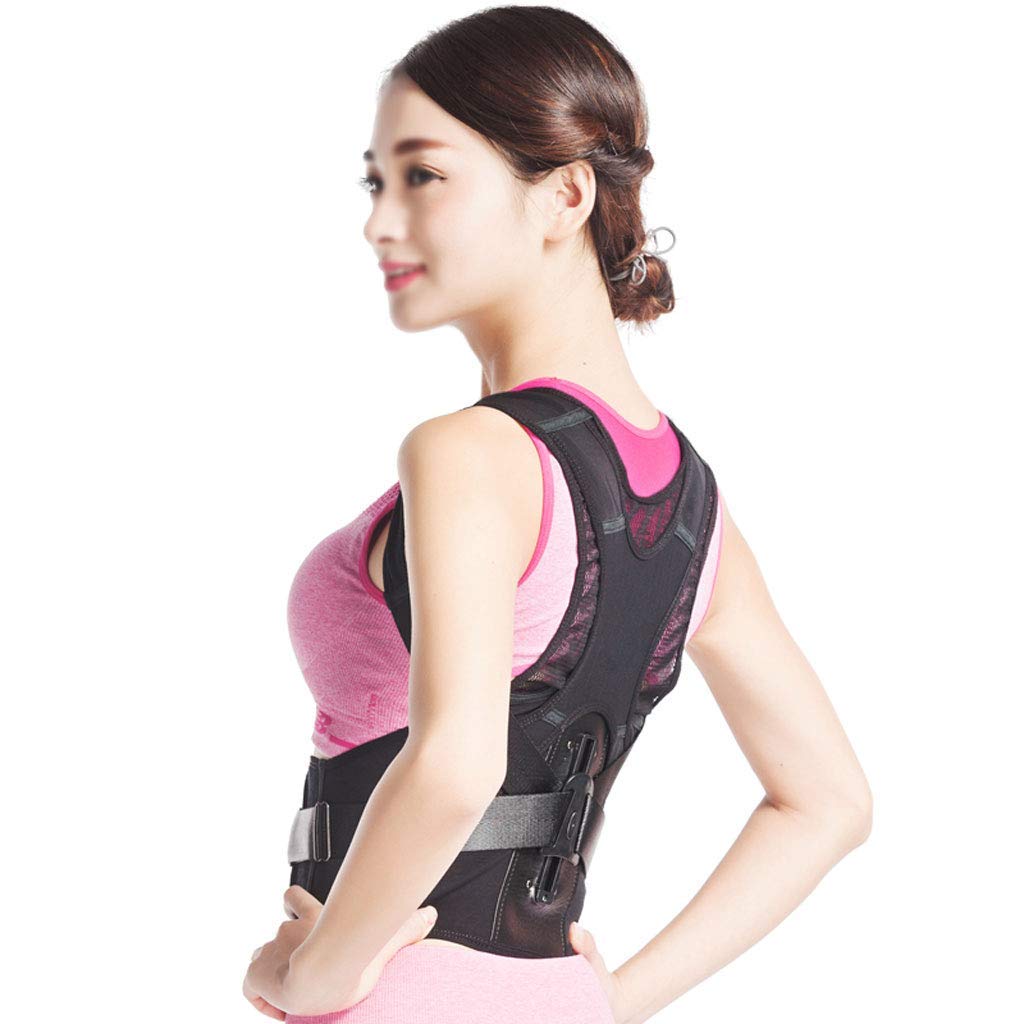Cintura di correzione della gobba, ortesi per la Postura del Bambino Seduto con Supporto per la Schiena, Postura di correzione della Schiena e Anti-gobba, S (Waistline:50-65cm)