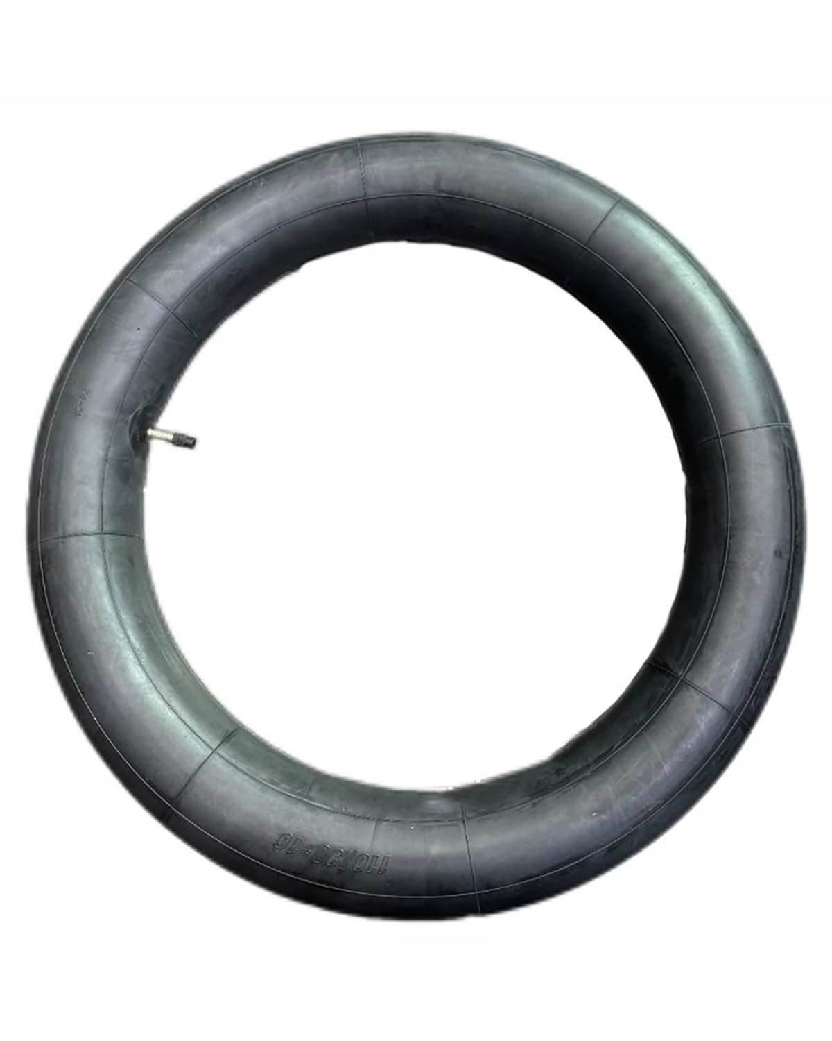 ChChambMoto Tout-Terrain Robuste Chambre à Air pour Moto 110/90-16 Valve Droite Butyle Adaptée aux Motocyclettes Chambre à air de Moto