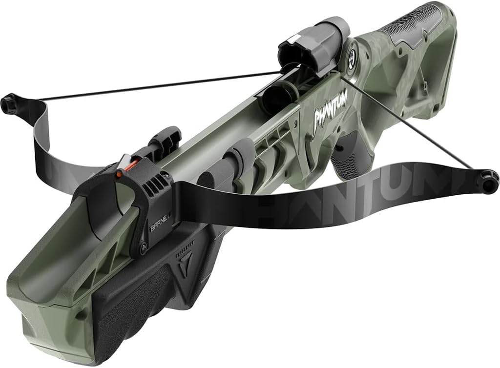 Barnett Phantum Series Suction Crossbow, Pump Action Suction Dart Crossbow Flies Over 30 Feet, Safe Indoors & Out, Ages 8+,