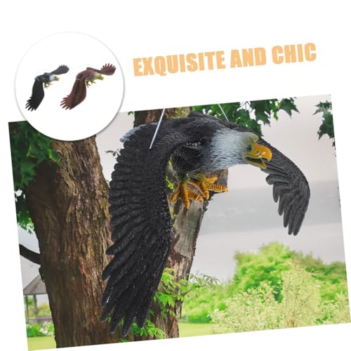 Aigles simulés figurines de jardin modèles réalistes de qualité - 5