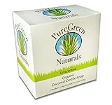 Coconut Oil Castile Soap Bar- Unscented Sensitive Skin - 4 oz (3 pack) - Pure and All Natural