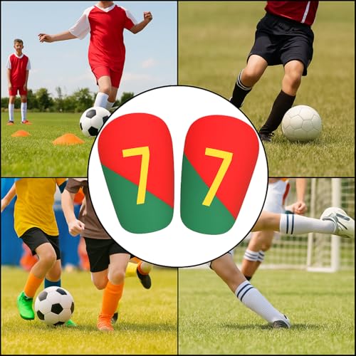 Image of Mini Shin Guards for Kid, Lightweight Small Shin Pads Protective Gear for Kids Youth, Comfortable Shinpad for Football Training Matches, Durable Sports Shin Guard