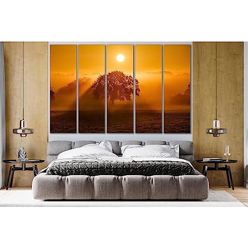 Impression sur toile ciel ZELLART №SL524 art mural premium motif nuage 150x100 cm