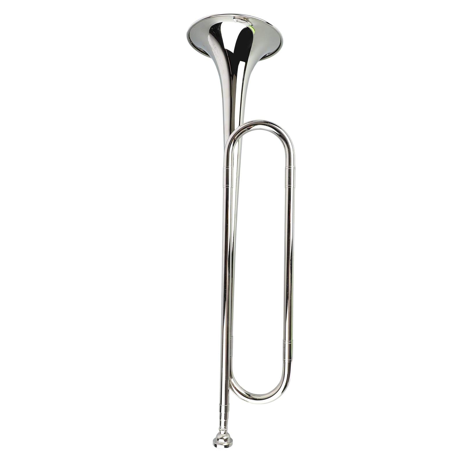 Eujgoov Retro B Flat Bugle, Facile à Jouer, Excellente stabilité, Grande Conception d'alésage, avec Matériau en Laiton, pour le Début de la Cavalerie, la Fanfare et l'orchestre de la Bande