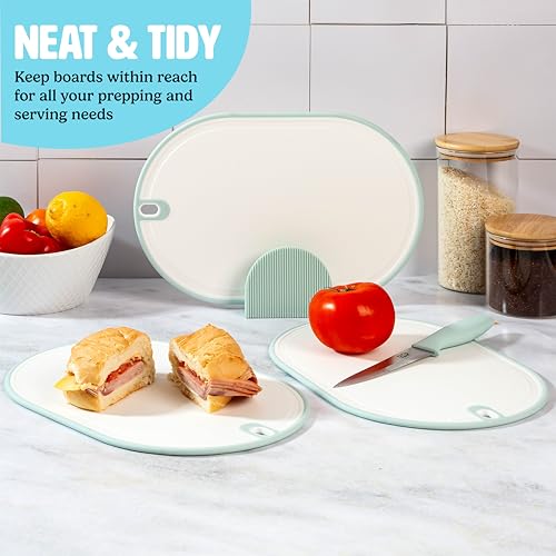 Set de tablas de cortar Tasty con soporte y 3 piezas miniatura 5