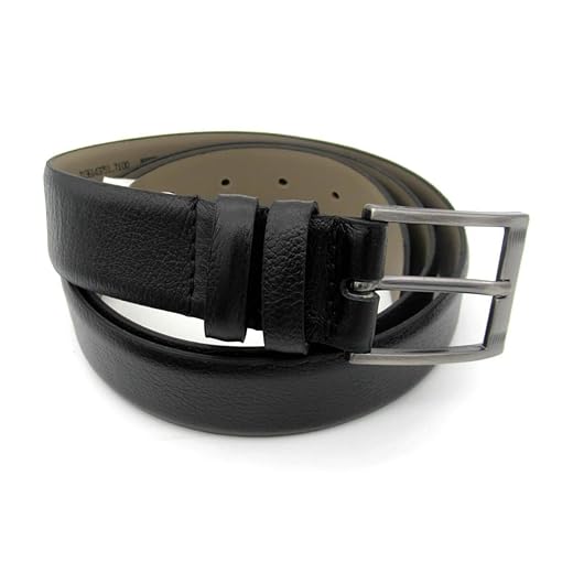 Cinto Masculino Social de Couro Legítimo Fivela de Metal Tam 110 T136143751T110 Fasoloadulto unissex