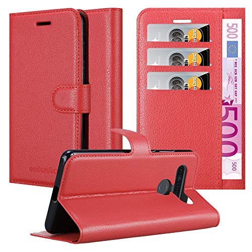 Cadorabo Custodia Libro per LG K41s in ROSSO