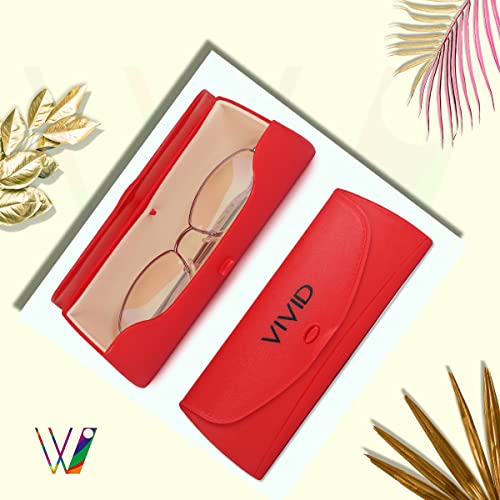 Image of VIVID Vision Unisex Adult Lightweight Eyewear Specs Case Cover | Protect Eye Glasses | Chashma Dibbi | Sunglass Box