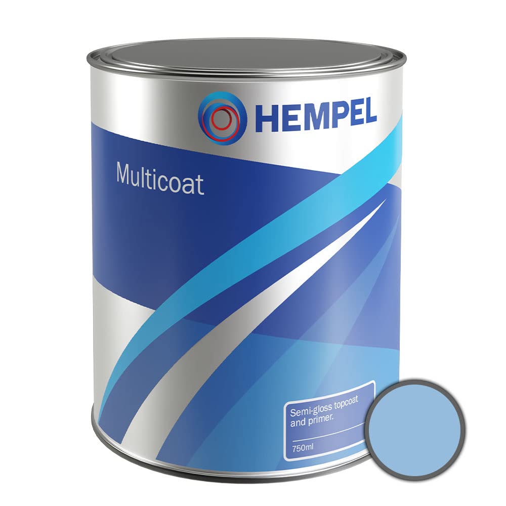 Hempel Multicoat - Light Blue - 750Ml - Boat Paint Topcoat 5709516000614