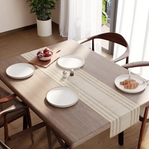 Image of Encasa XO Dining Table Runner 4 Seater, Handcrafted Madurkathi River Grass