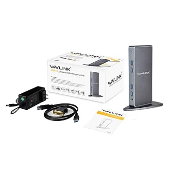 Amazon | WAVLINK USB 3.0ドッキングステーション DisplayLink