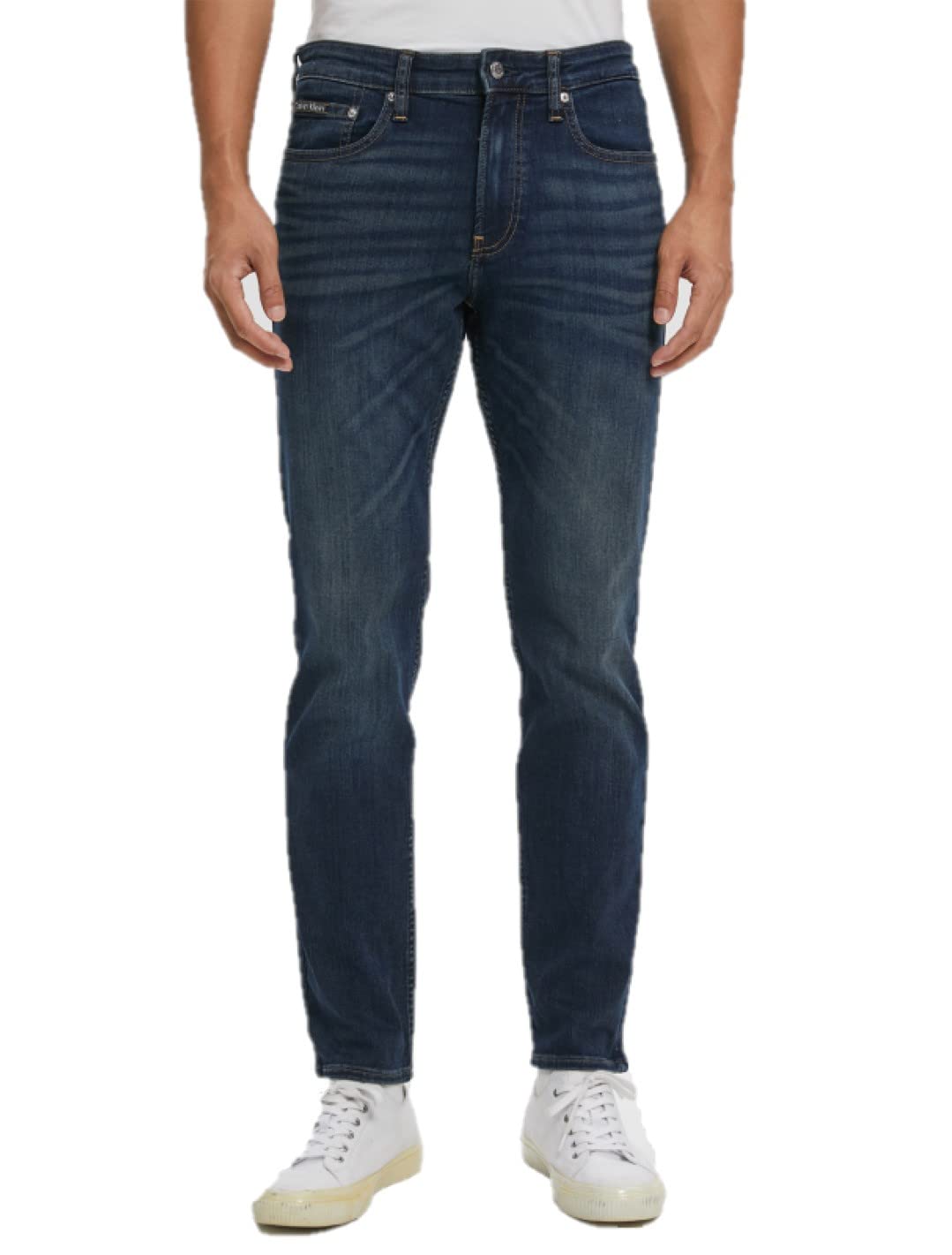 Calvin Klein Mens Slim High Stretch Jeans